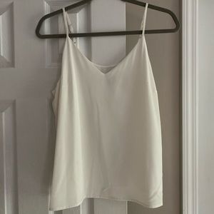 White Cami // V-Neck Tank // Spaghetti Straps